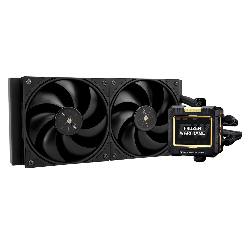 Thermalright Frozen Warframe 240 Black 240mm Intel Amd Uyumlu Siyah Islemci Sivi Sogutucu 2 Yil Birebir Degisim Garantili 1