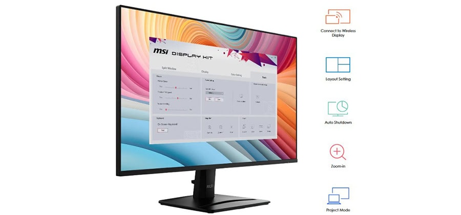 MSI PRO MP275 E2 Monitör h14
