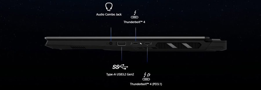 MSI CREATORPRO X18 HX A14VKSG-481TR Laptop h15