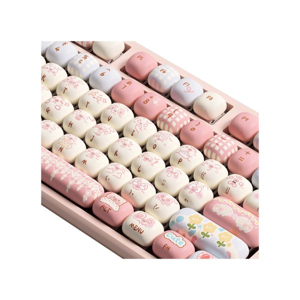 Akko Monsgeek Mg108b Piggy Party Rgb Kablosuz Hotswap Mekanik Gaming Klavye 6