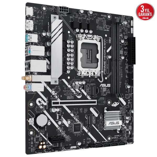 Asus Prime H810m A Wifi 6400mhz Ddr5 Soket Lga1851 M 2 Hdmi Dp Matx Anakart 3