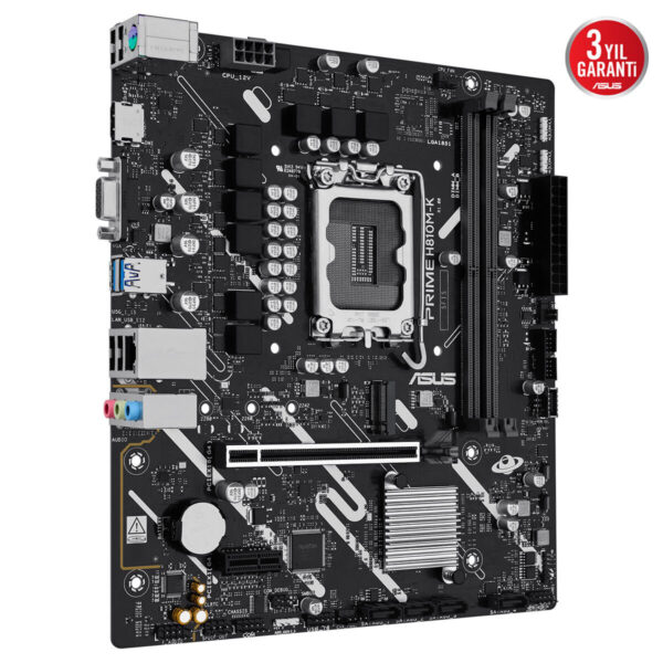 Asus Prime H810m K 6400mhz Ddr5 Soket Lga1851 M.2 Hdmi Vga Matx Anakart 6