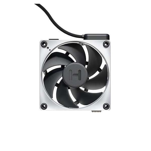 Hyte Thicc Fp12 120mm 3lu Kasa Fani Np50 Kontrolcu Fan Hyte Fp12 Bw 3np 12