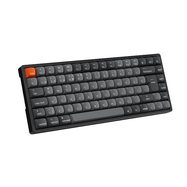 Keychron K2 Max U Rgb Brown Switch Kablosuz Turkce Mekanik Karbon Siyah Gaming Klavye 3