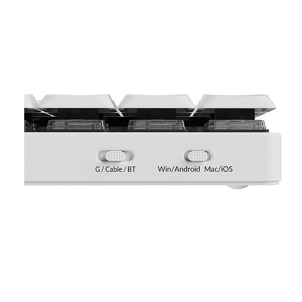 Keychron K3 Max U Rgb Brown Switch Kablosuz Turkce Mekanik Beyaz Gaming Klavye 5