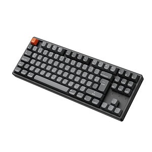 Keychron K8 Max Tkl Rgb Red Switch Kablosuz Turkce Mekanik Karbon Siyah Gaming Klavye 2
