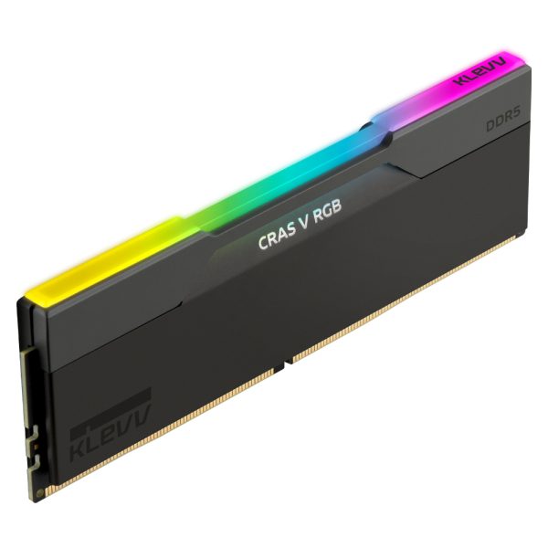 Klevv Cras V Rgb 32gb 2x16gb 6000mhz Cl30 Intel Xmp 3 0 Amd Expo Ddr5 Obsidian Black Ram Kd5agua80 60a300g 4