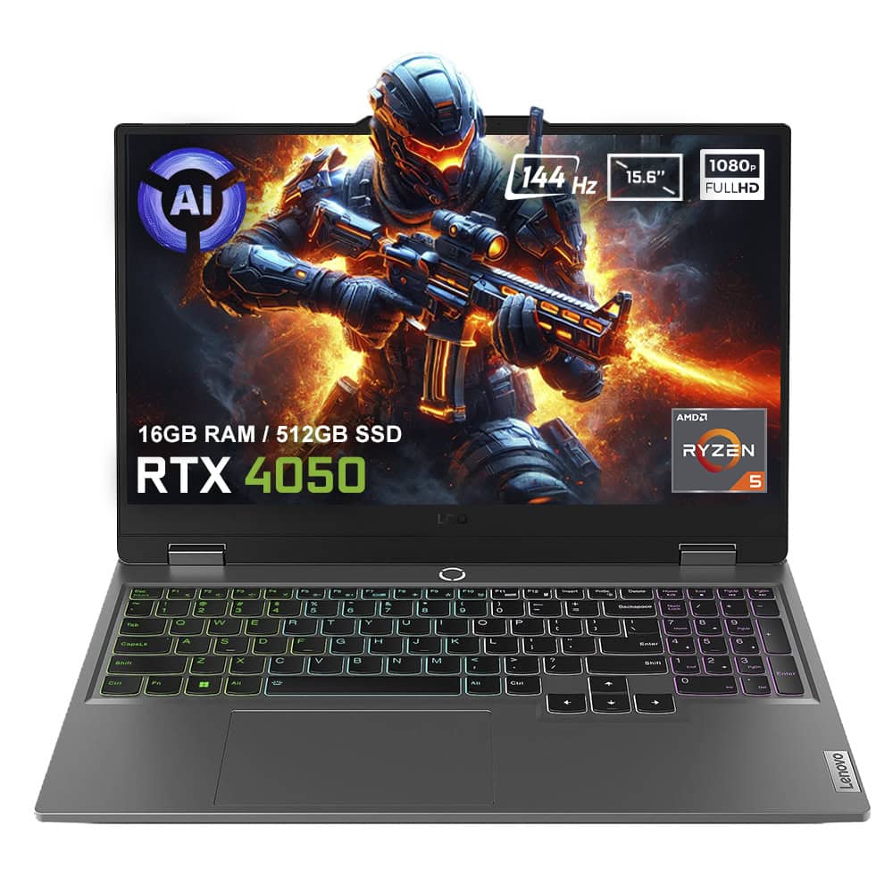 Lenovo Loq 15ahp9 83dx008dtrv1 Amd Ryzen 5 Ai 8645hs 16gb Ddr5 512gb Ssd Rtx4050 6gb 15 6 Inc 144hz Full Hd Freedos Gaming Laptop Yapay Zeka Destekli 1