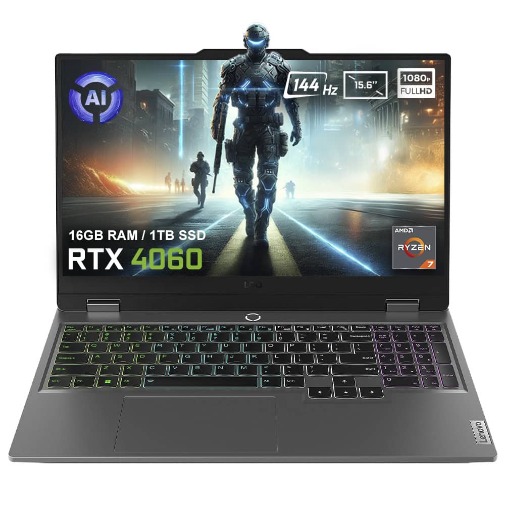 Lenovo Loq 15ahp9 83dx00b1trv2 Amd Ryzen 7 8845hs 16gb Ddr5 1tb Ssd Rtx4060 8gb 15 6 Inc 144hz Full Hd Freedos Gaming Laptop Yapay Zeka Destekli 1