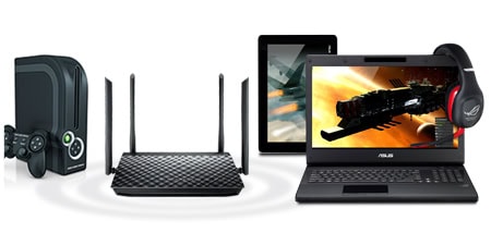 ASUS RT-AC1200 WiFi 5 Router – Uyumluluk ve performans için çift bant bağlantı
