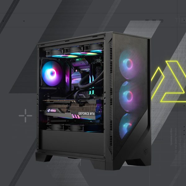 MSI MAG FORGE 320R Airflow Gaming Kasa – Gücün Ötesinde