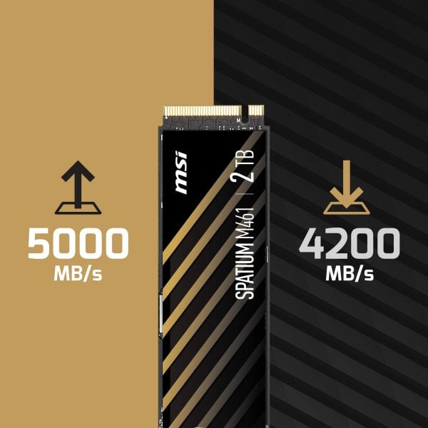 MSI SPATIUM M461 2TB NVMe PCIe Gen4 x4 M.2 SSD – ÖNCE SİZ SALDIRIN