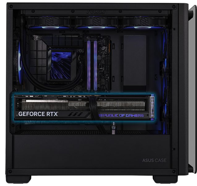 ASUS A23 PLUS Temperli Cam Beyaz Kasa ASUS A23 Plus TG ARGB Kasa h4