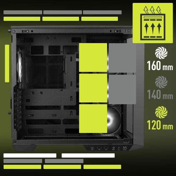 MSI MAG PANO 100R PZ Gaming Kasa – Geniş Uyumluluk