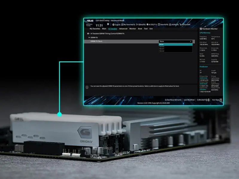 ASUS Creative Cloud ile birlikte çalışan bilgisayar ve çeşitli Adobe program ikonları, modern tasarım ve teknolojiyi yansıtıyor.
