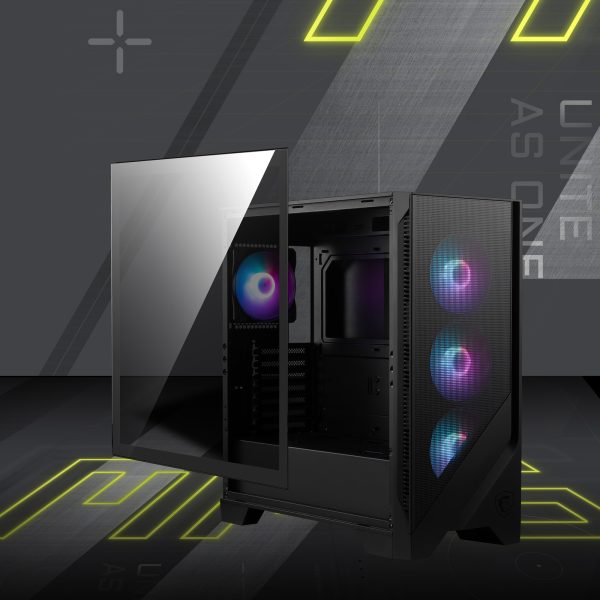 MSI MAG FORGE 320R Airflow Gaming Kasa – Manyetik Toz Filtresi
