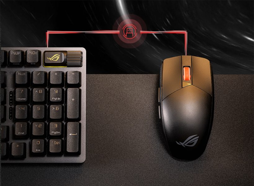 ROG Strix Impact III Wireless White Edition ASUS ROG Strix Impact III Wireless Beyaz Mouse h9