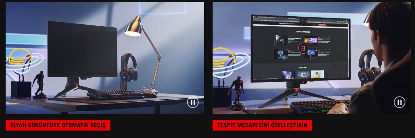 ROG Swift OLED PG27UCDM ASUS ROG Swift OLED PG27UCDM Gaming Monitör h9