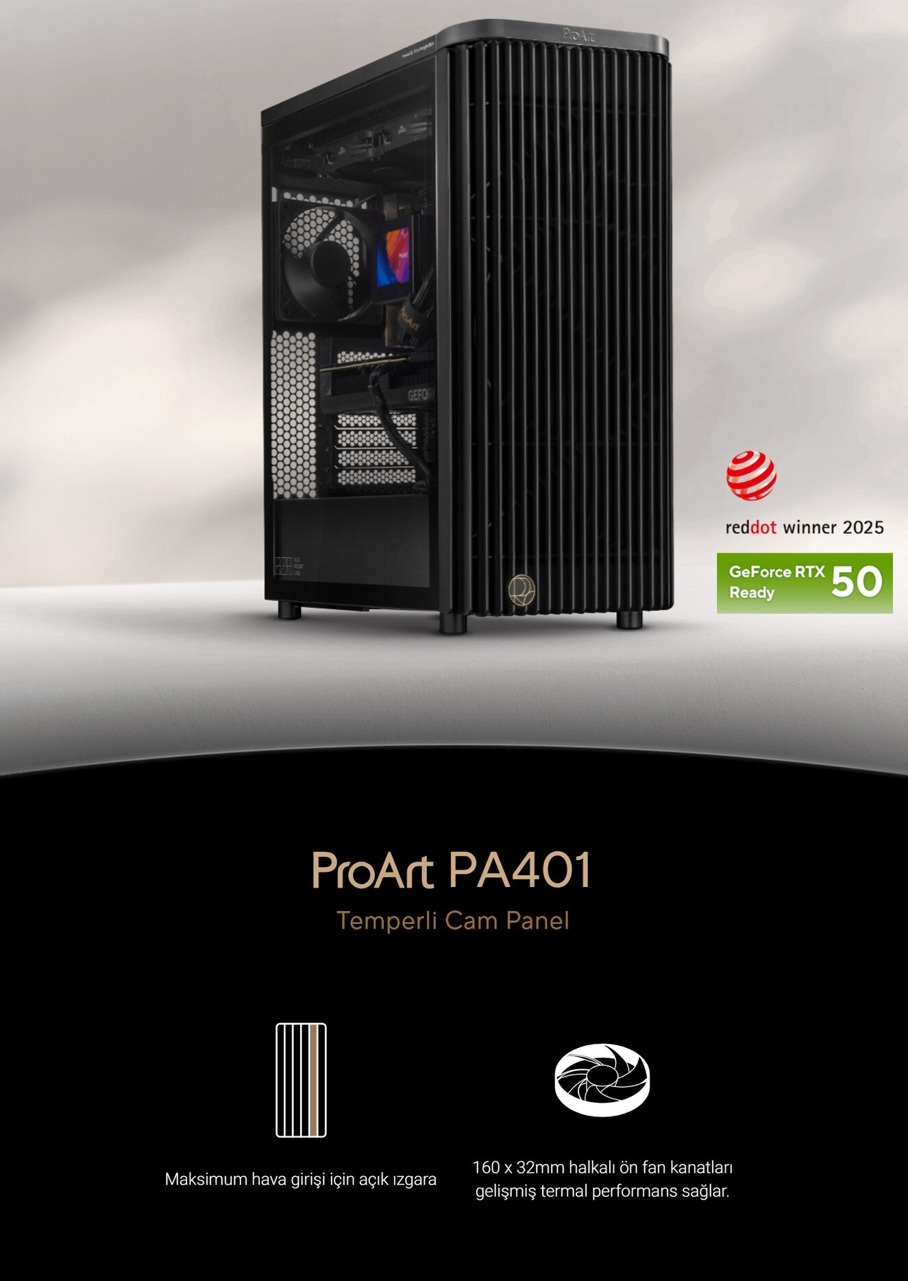 ASUS ProArt PA401 TG Gaming Kasa H2