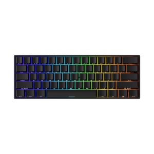 Akko Monsgeek Fun60 Pro Shine Through Black Hall Effect Manyetik Switch Rgb Kablosuz Hotswap Mekanik Gaming Klavye 1