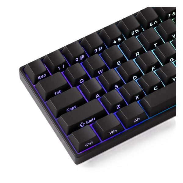 Akko Monsgeek Fun60 Pro Shine Through Black Hall Effect Manyetik Switch Rgb Kablosuz Hotswap Mekanik Gaming Klavye 6