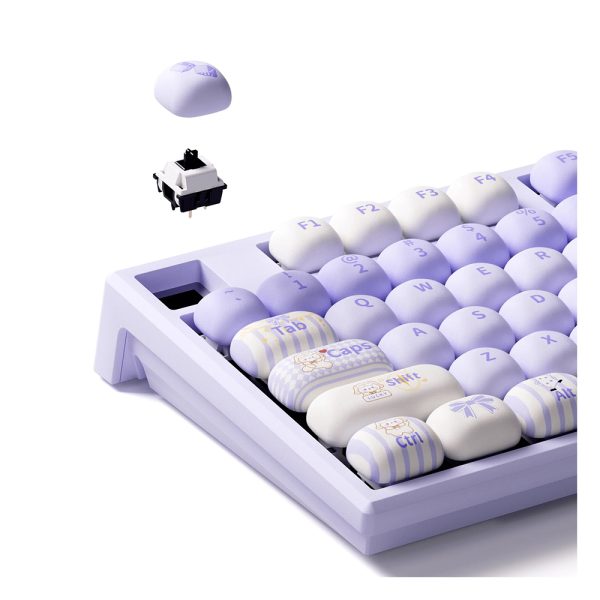 Akko Monsgeek Mg108b Magic Lop Bunny Rgb Kablosuz Hotswap Mekanik Gaming Klavye 7