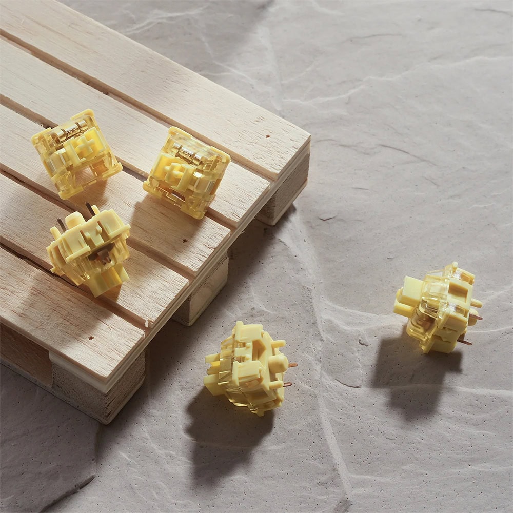 Akko V3 Cream Yellow Pro 5pin (45 Adet) Linear Switch H3
