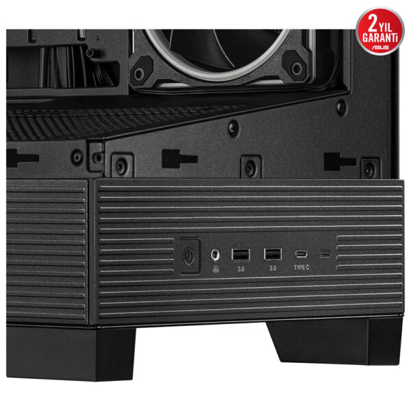 Asus A31 Plus Tg Argb Siyah Temperli Cam Usb 3 2 Mid Tower Matx Gaming Kasa 11