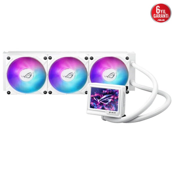 Asus Rog Ryujin Iii 360 Argb Extreme 360mm Intel Amd Uyumlu Beyaz İşlemci Sıvı Soğutucu 6