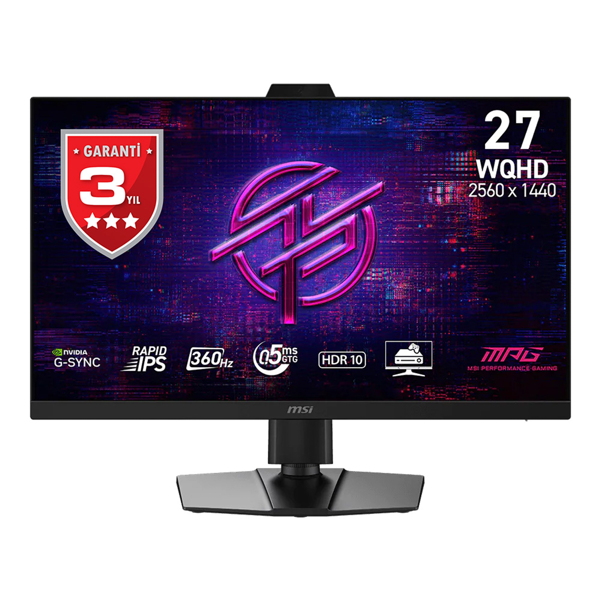 Msi Mpg 272qrf X36 27 Inc 360hz 0 5ms 2k Wqhd G Sync Pulsar Rapid Ips Pivot Gaming Monitor 1