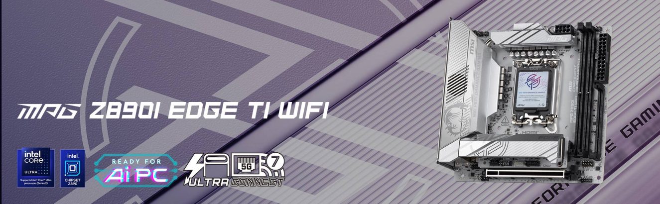 MSI MPG Z890I EDGE TI WIFI Anakart – görsel 1