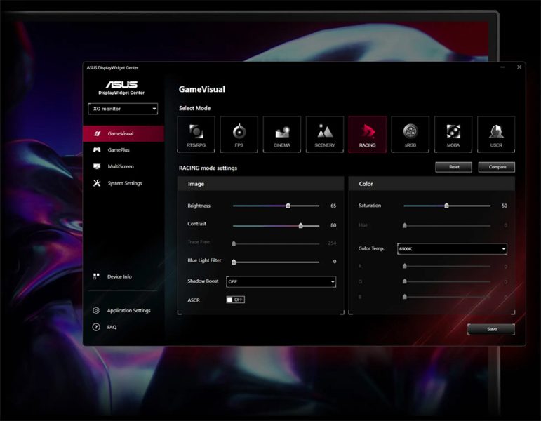 ROG Strix XG259CS ASUS ROG Strix XG259CS Gaming Monitör H12