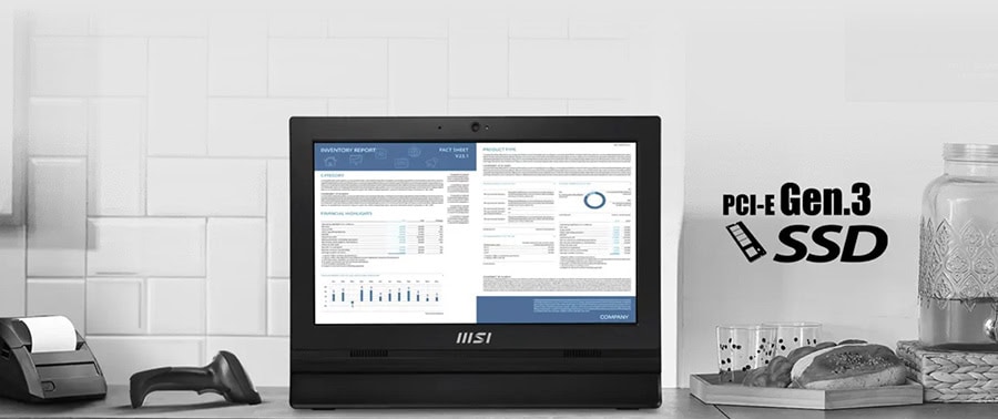 MSI PRO AP162T ADL-017XEU Bilgisayar – NVME PCIE M.2 SSD