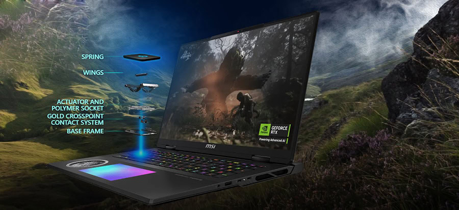MSI TITAN 18 HX DRAGON EDITION NORSE MYTH A2XWJG-272TR Gaming Laptop H13