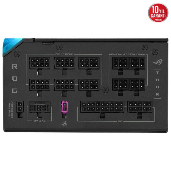 Asus Rog Thor 1000w Platinum Iii 80+ Platinum Pcie 5.1 Full Modüler Atx 3.1 Güç Kaynağı 10