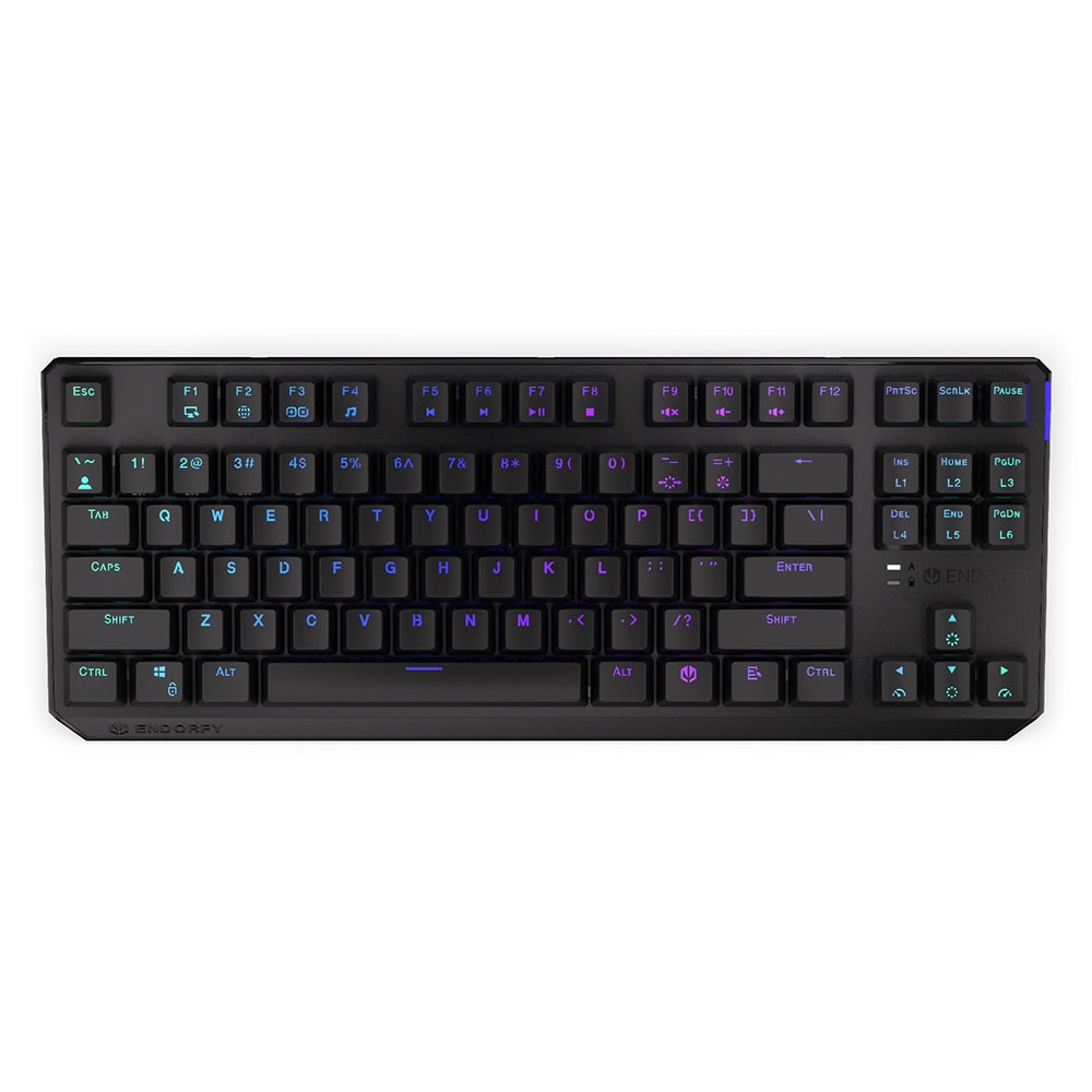 Endorfy Thock Wireless Tkl Kailh Red Switch Rgb Ingilizce Kablosuz Hotswap Mekanik Gaming Klavye Ey5a080 1