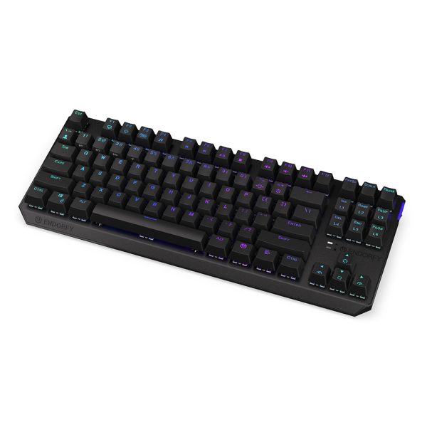 Endorfy Thock Wireless Tkl Kailh Red Switch Rgb Ingilizce Kablosuz Hotswap Mekanik Gaming Klavye Ey5a080 3
