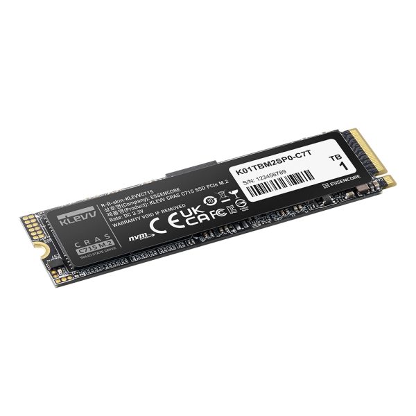 Klevv Cras C715 1tb Nvme Pcie Gen3 X4 Okuma 3200mb Yazma 2000mb M 2 Ssd K01tbm2sp0 C7t 2 Yil Birebir Degisim Garantili 3