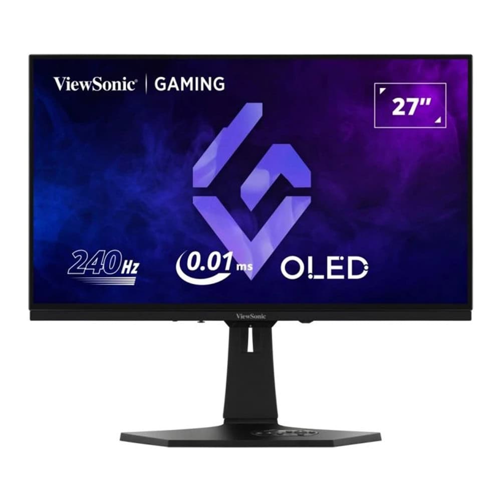 Viewsonic Xg272 2k Oled 26 5 Inc 240hz 0 02ms 2k Qhd Adaptive Sync Oled Pivot Gaming Monitor 1