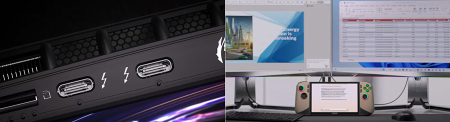 MSI CLAW 8 AI+ A2VM-036TR Oyun Kontrolcüsü H11