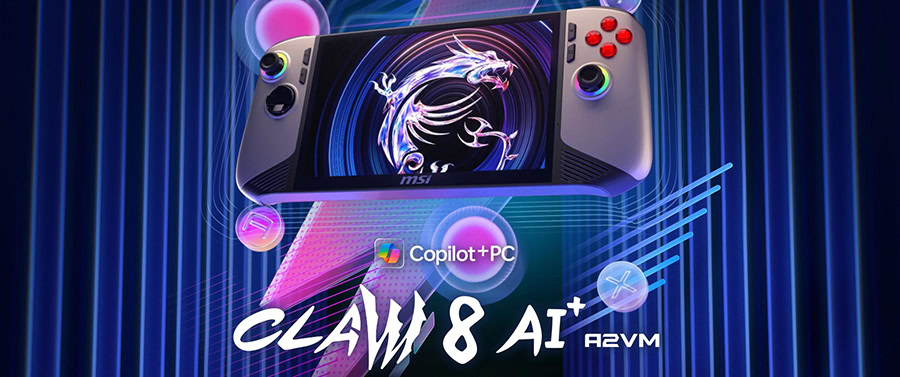 MSI CLAW 8 AI+ A2VM-036TR Oyun Kontrolcüsü H2