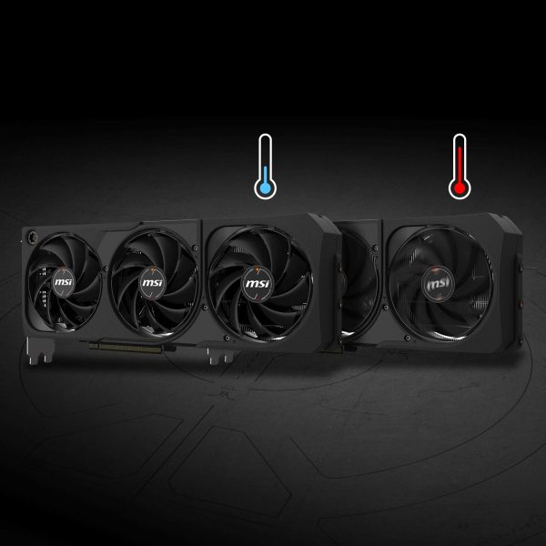 MSI GeForce RTX 5080 16G SHADOW Ekran Kartı – GÜÇLENDİRİCİ BACKPLATE