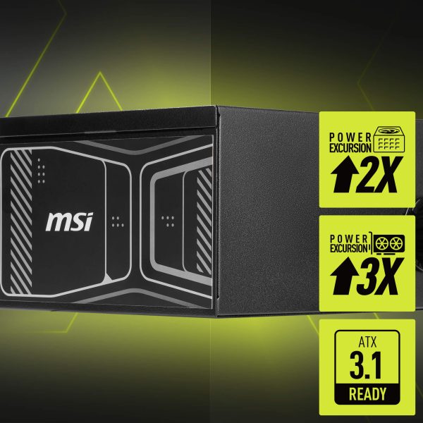 MSI MAG A750GN PCIE5 Güç Kaynağı – görsel 3