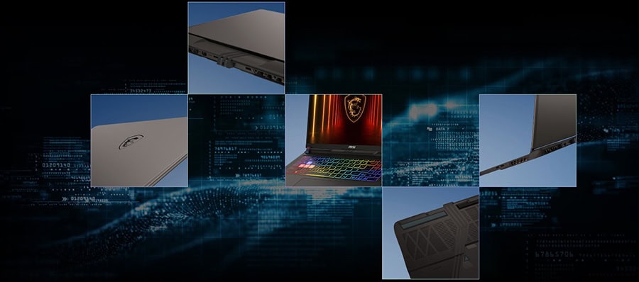 MSI VECTOR 16 HX AI A2XWIG-090XTR Gaming Laptop – PERFORMANS İÇİN DOĞDU, görsel 7