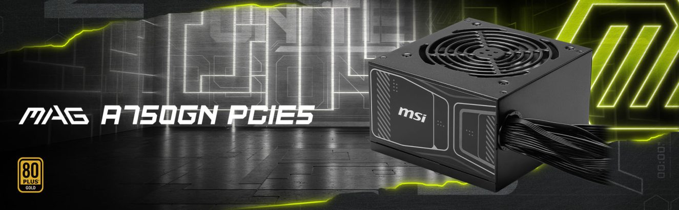 MSI MAG A750GN PCIE5 Güç Kaynağı – görsel 1