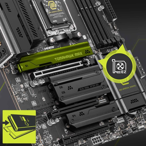 MSI MAG B850 TOMAHAWK MAX WIFI Anakart – görsel 14