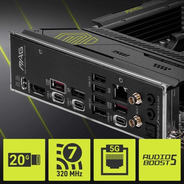 MSI MAG B850 TOMAHAWK MAX WIFI Anakart – EZ DIY