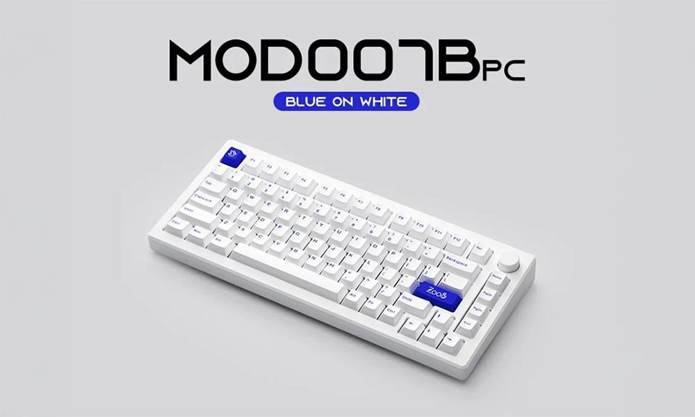 Akko MOD 007B PC Blue on White