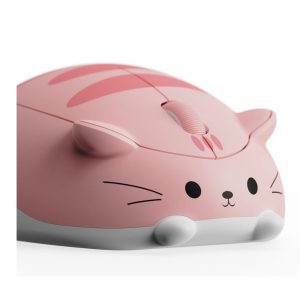 Akko X Waigua Cat Pink Angie Kablosuz Simetrik Mouse 2