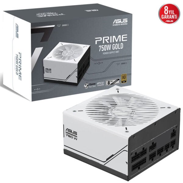 Asus Prime Ap 750g 750w 80+ Gold Pcie 5.0 Full Modüler Atx Güç Kaynağı 2